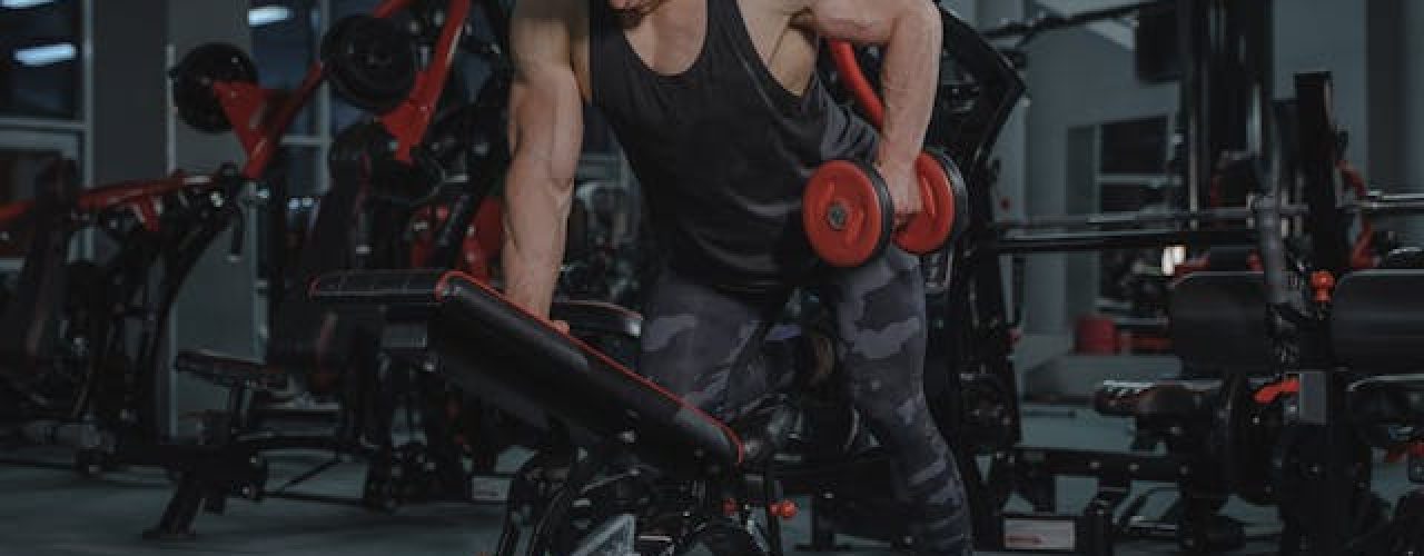Stijlvolle fitness man